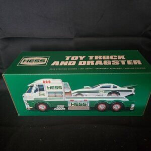 HESS TOY TRUCK AND DRAGSTER